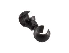 Rotating Hooks - Plastic - Black (20 pcs)