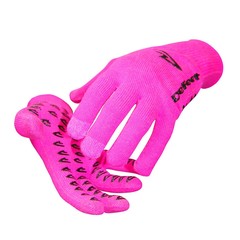 Electronic Touch Gloves Neon Pink XS